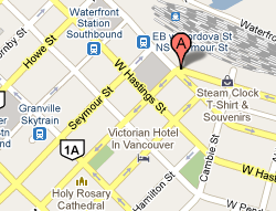 gastown store location map