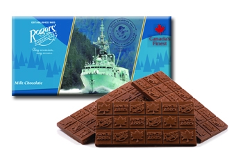 HMCS Winnipeg- Navy Milk Chocolate Bar 